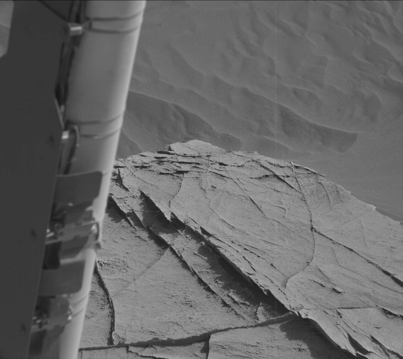 Nasa's Mars rover Curiosity acquired this image using its Mast Camera (Mastcam) on Sol 2736