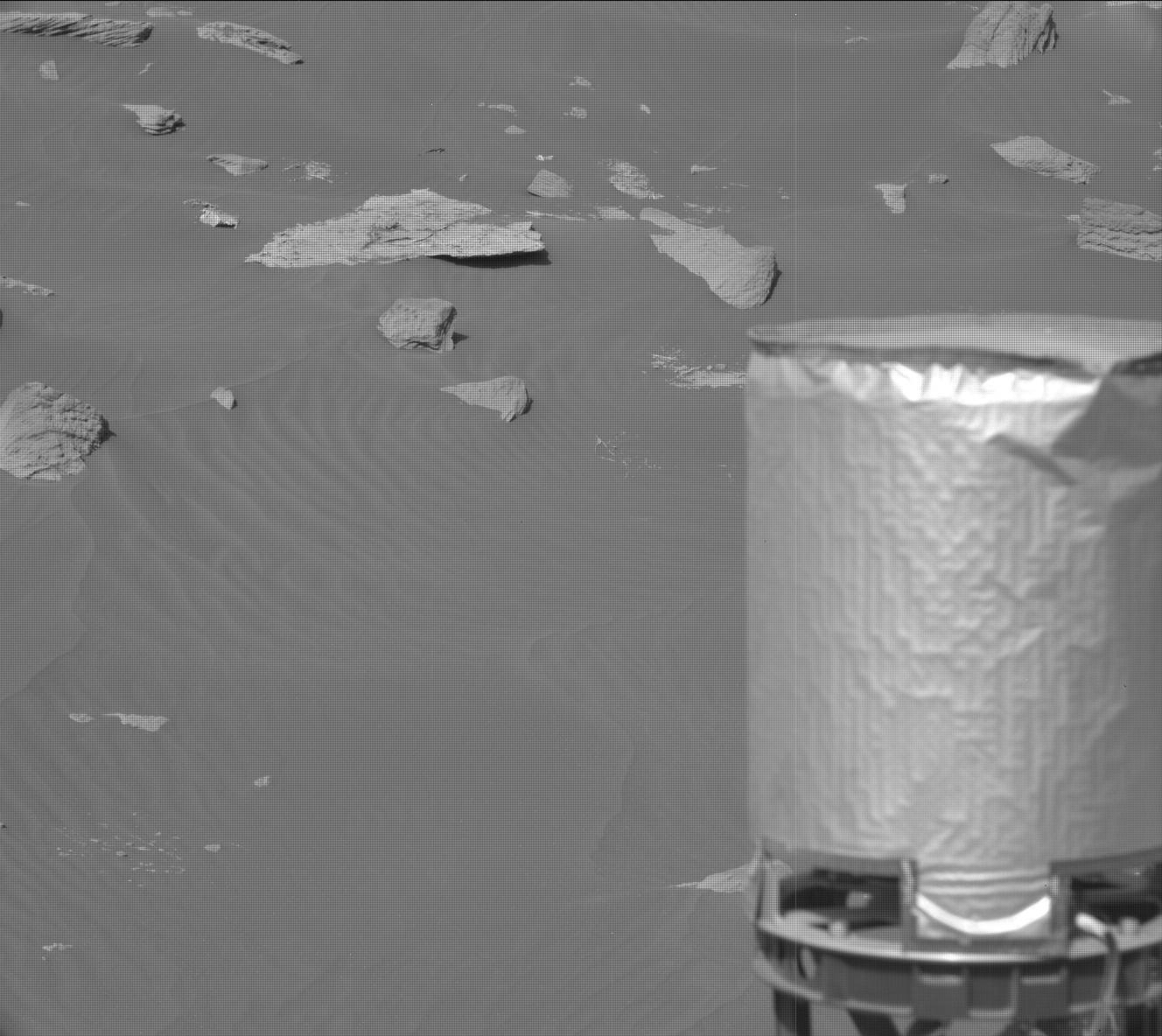 Nasa's Mars rover Curiosity acquired this image using its Mast Camera (Mastcam) on Sol 2736