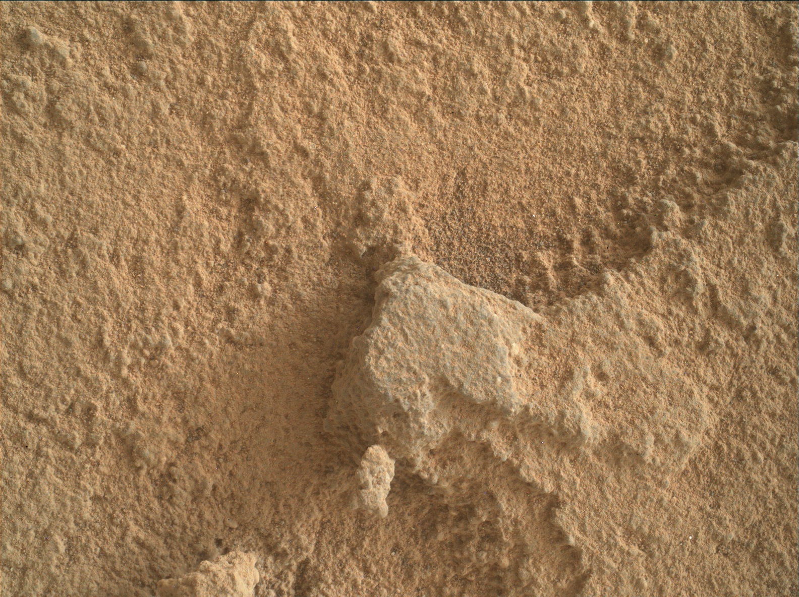 Nasa's Mars rover Curiosity acquired this image using its Mars Hand Lens Imager (MAHLI) on Sol 2736
