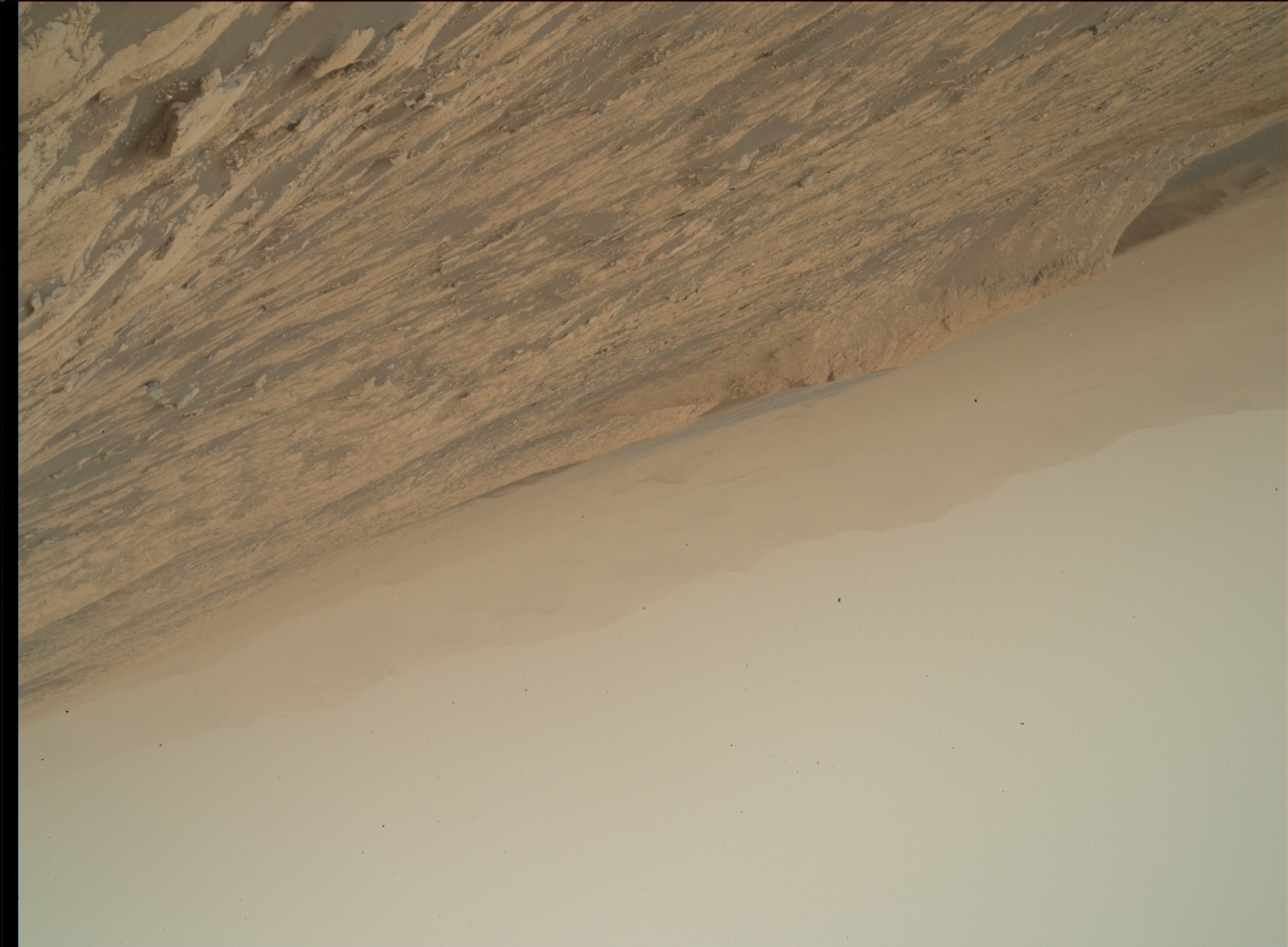 Nasa's Mars rover Curiosity acquired this image using its Mars Hand Lens Imager (MAHLI) on Sol 2742