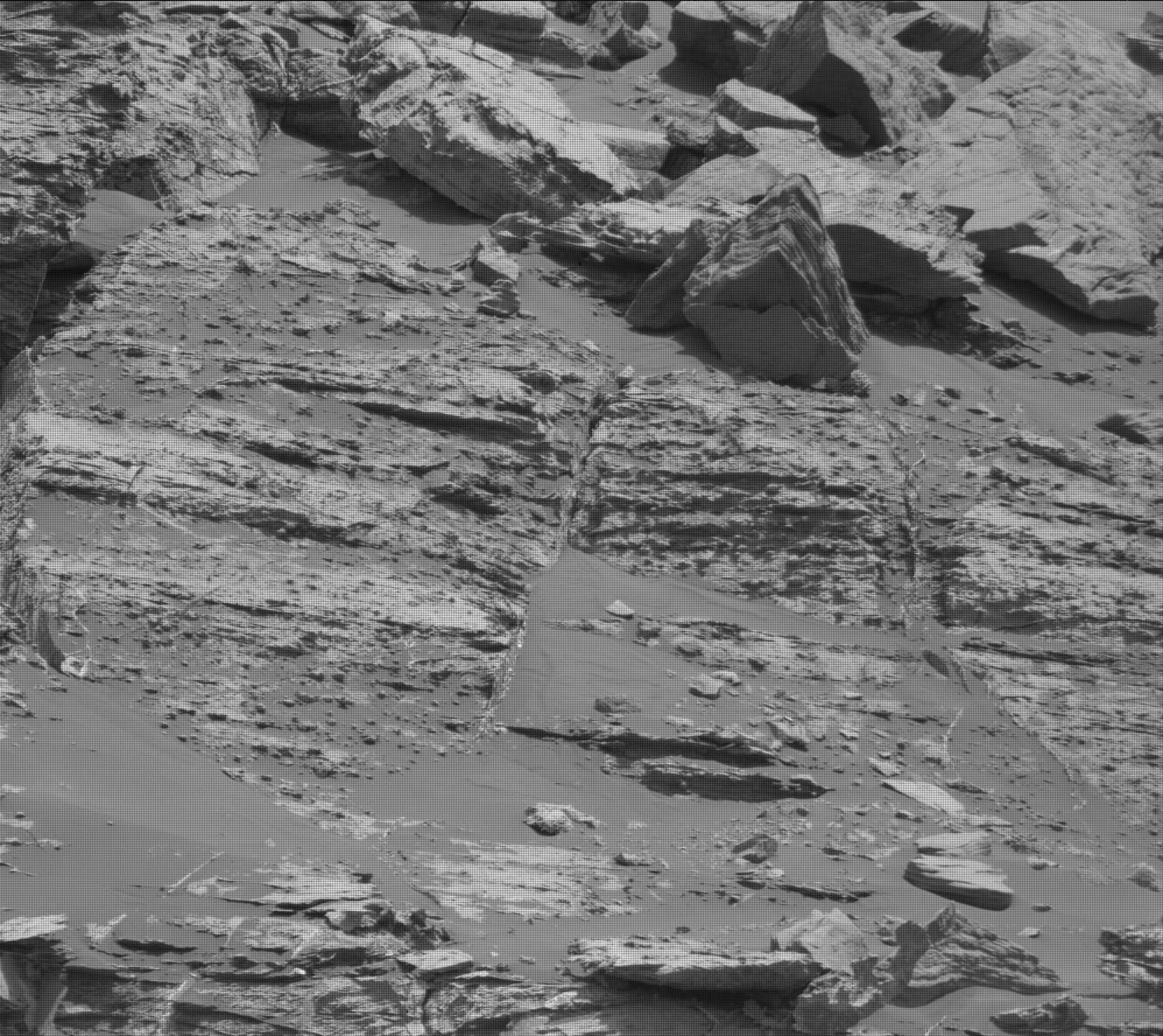 Nasa's Mars rover Curiosity acquired this image using its Mast Camera (Mastcam) on Sol 2744