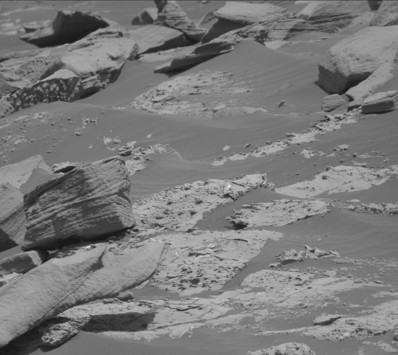 Nasa's Mars rover Curiosity acquired this image using its Mast Camera (Mastcam) on Sol 2744