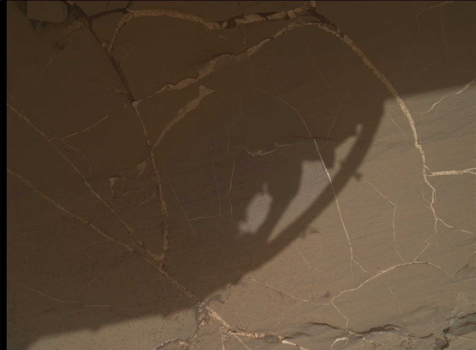 Nasa's Mars rover Curiosity acquired this image using its Mars Hand Lens Imager (MAHLI) on Sol 2745