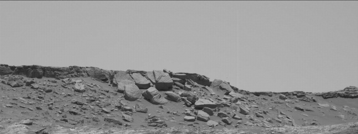 Nasa's Mars rover Curiosity acquired this image using its Mast Camera (Mastcam) on Sol 2751