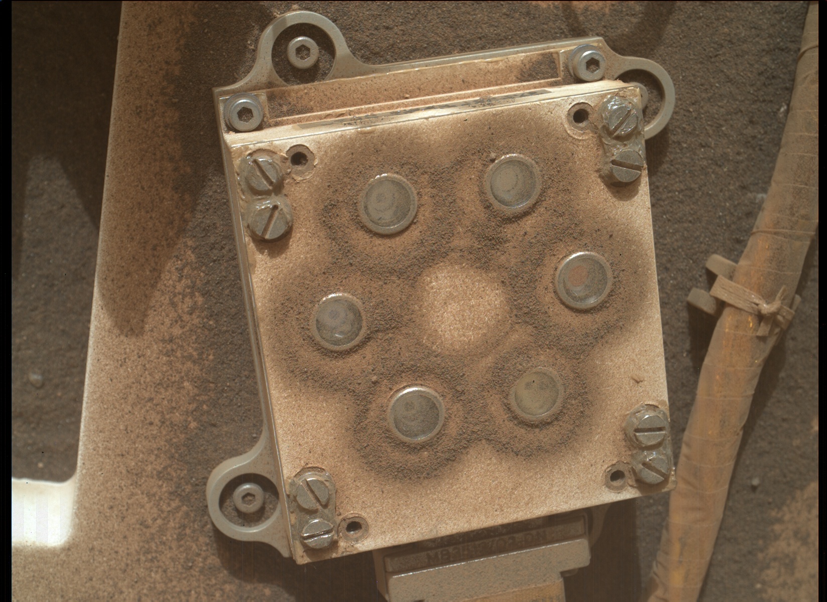 Nasa's Mars rover Curiosity acquired this image using its Mars Hand Lens Imager (MAHLI) on Sol 2785