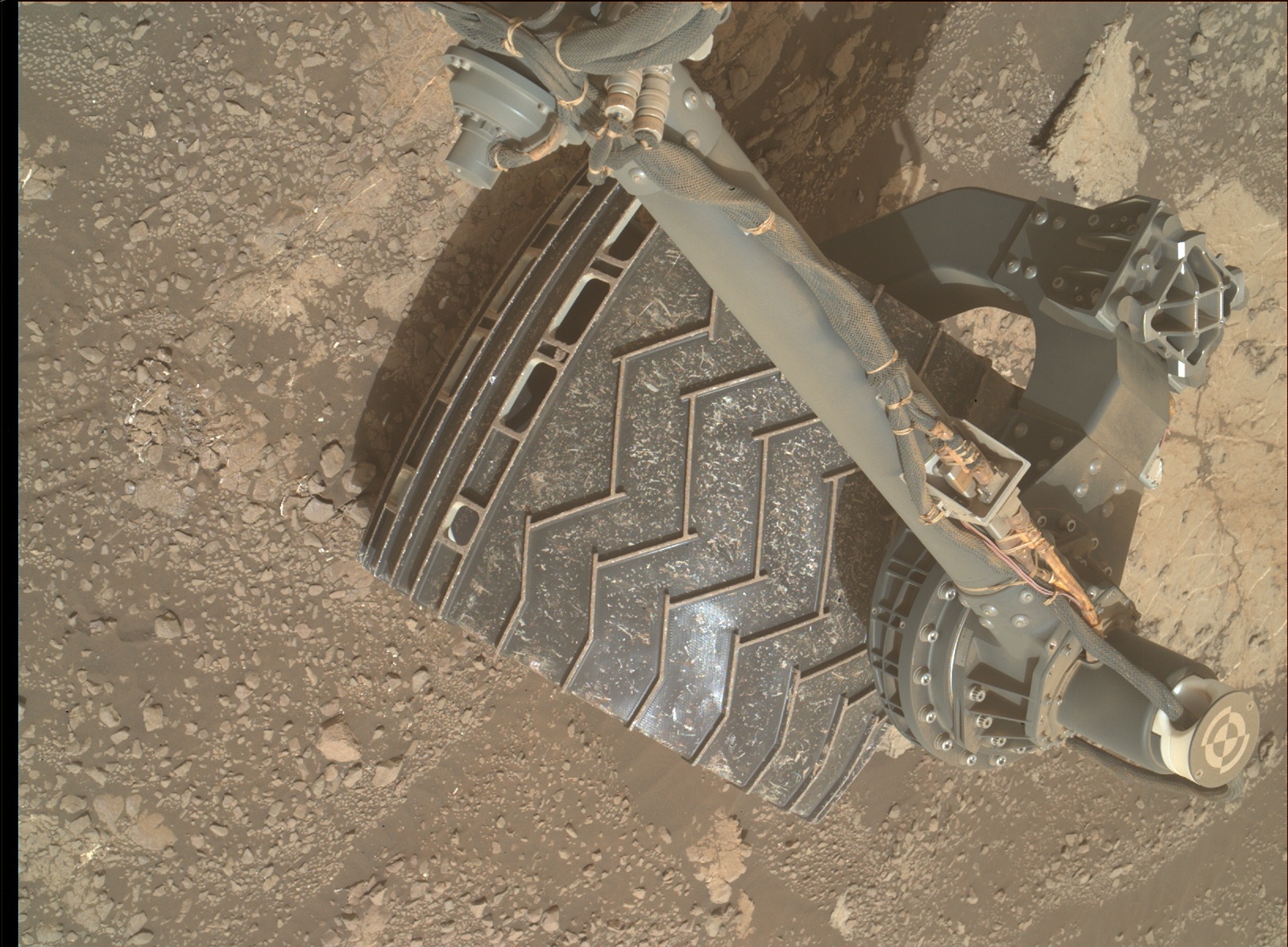 Nasa's Mars rover Curiosity acquired this image using its Mars Hand Lens Imager (MAHLI) on Sol 2793