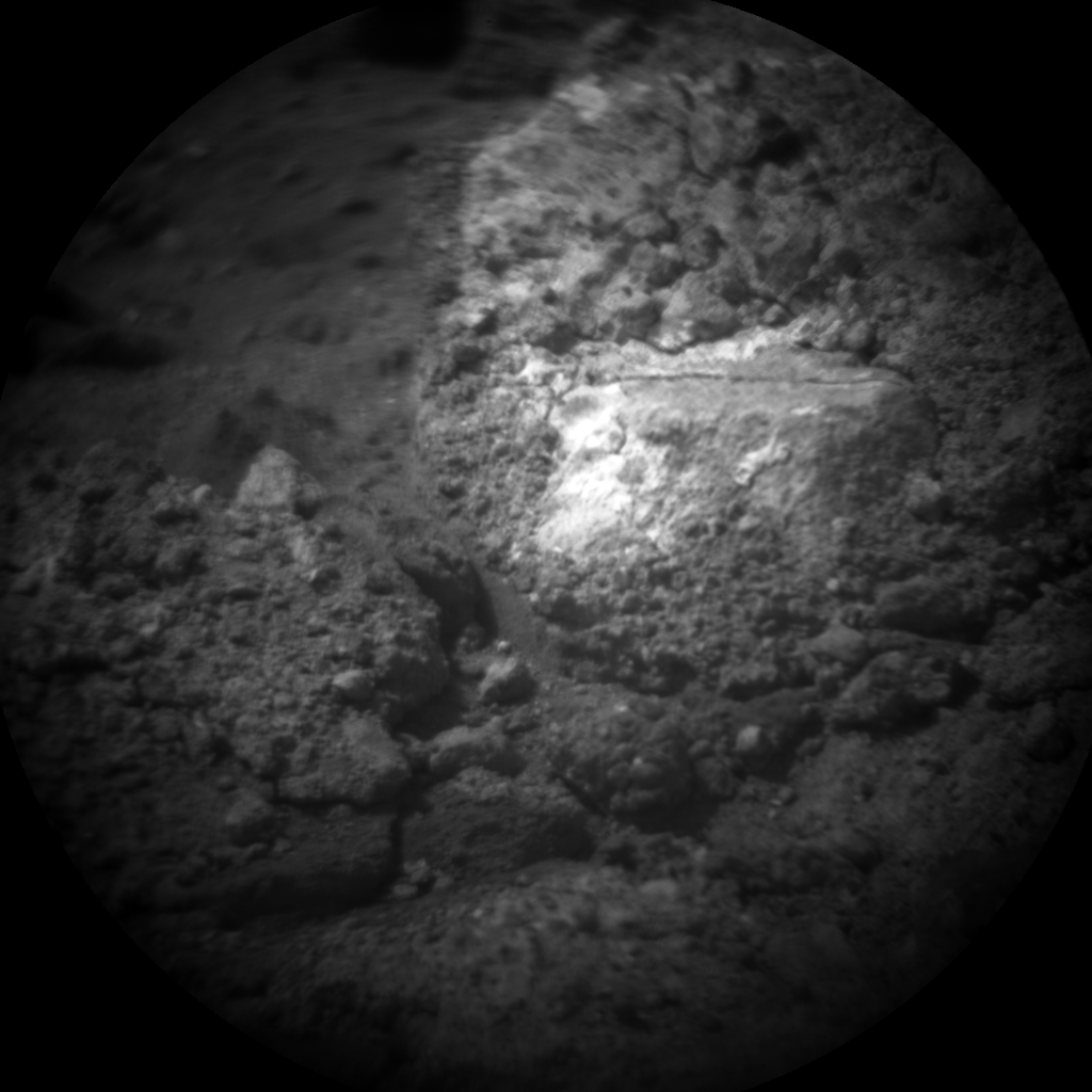 Nasa's Mars rover Curiosity acquired this image using its Chemistry & Camera (ChemCam) on Sol 14, at drive 4, site number 3