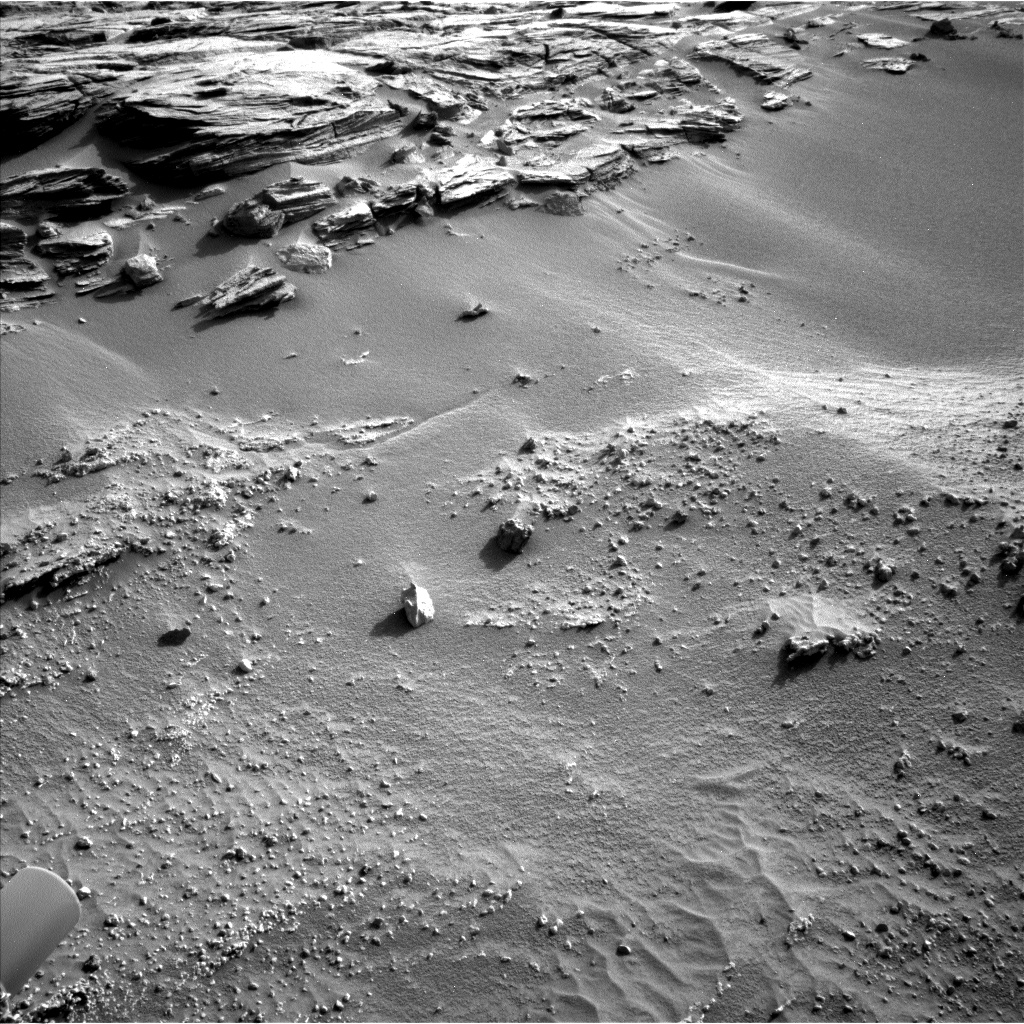 Nasa's Mars rover Curiosity acquired this image using its Left Navigation Camera on Sol 744, at drive 1534, site number 41