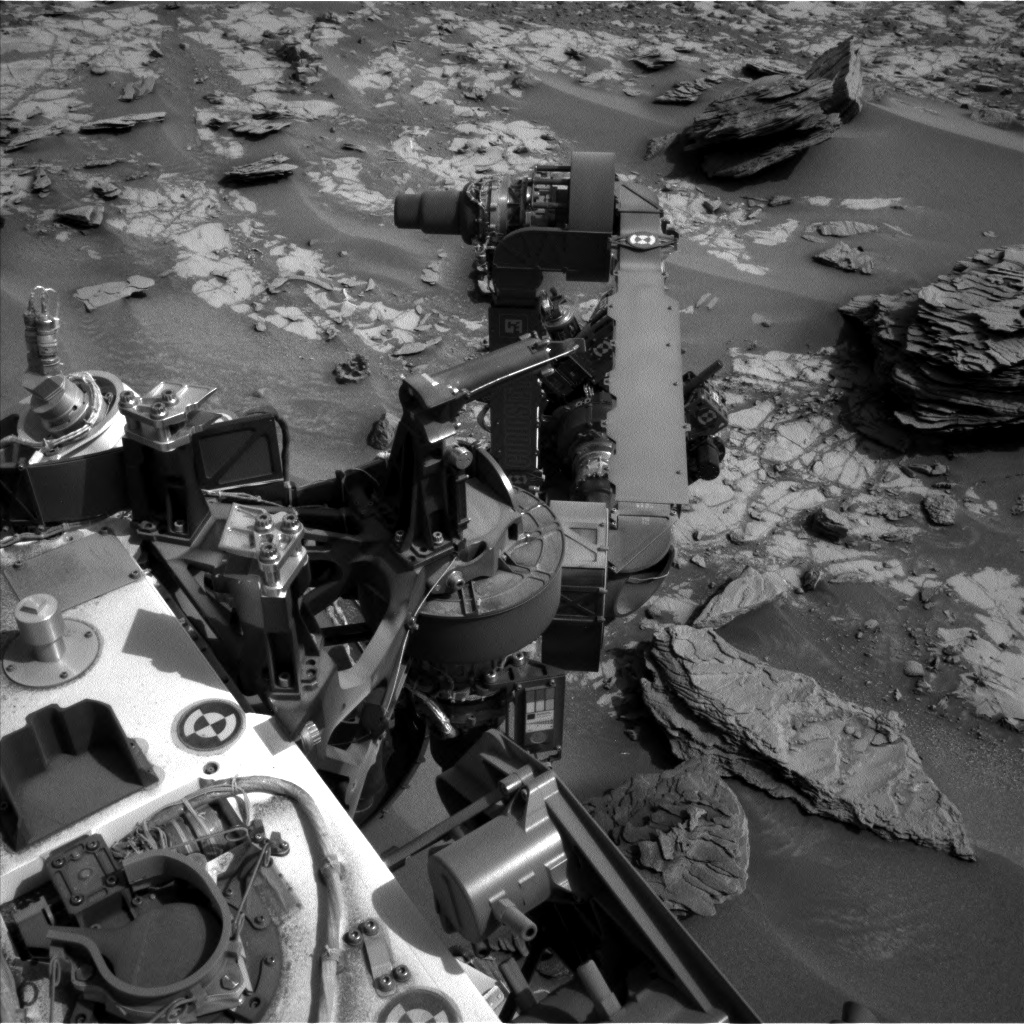 Nasa's Mars rover Curiosity acquired this image using its Left Navigation Camera on Sol 845, at drive 2414, site number 44