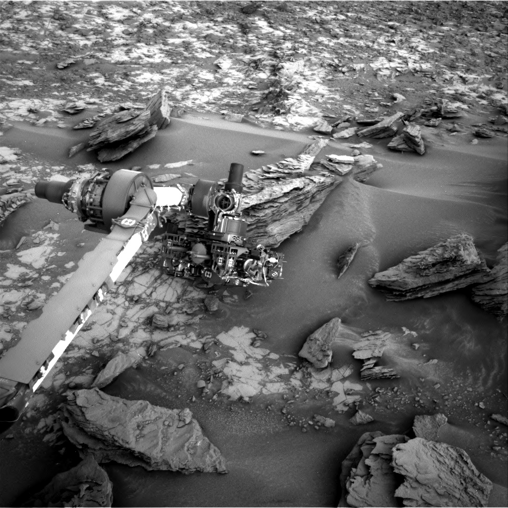 Nasa's Mars rover Curiosity acquired this image using its Right Navigation Camera on Sol 855, at drive 2414, site number 44