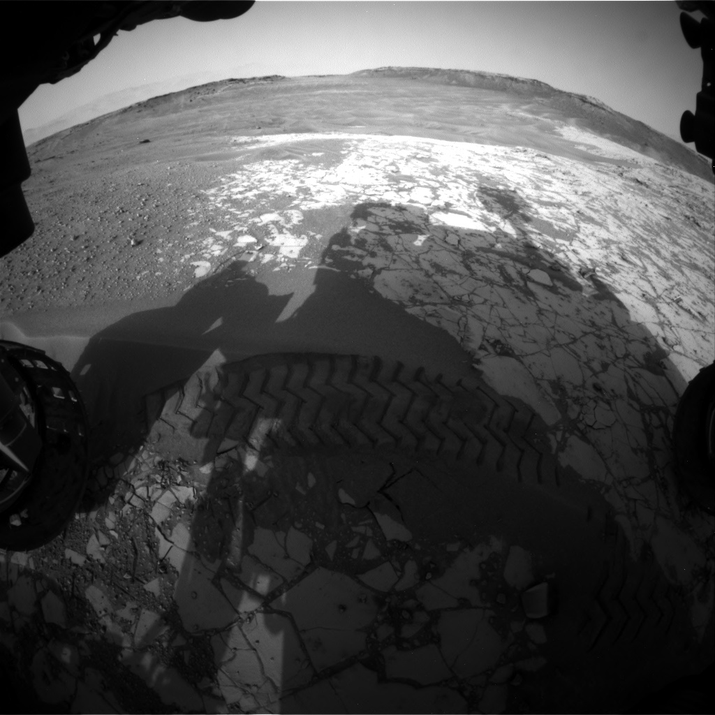 Nasa's Mars rover Curiosity acquired this image using its Front Hazard Avoidance Camera (Front Hazcam) on Sol 862, at drive 2958, site number 44
