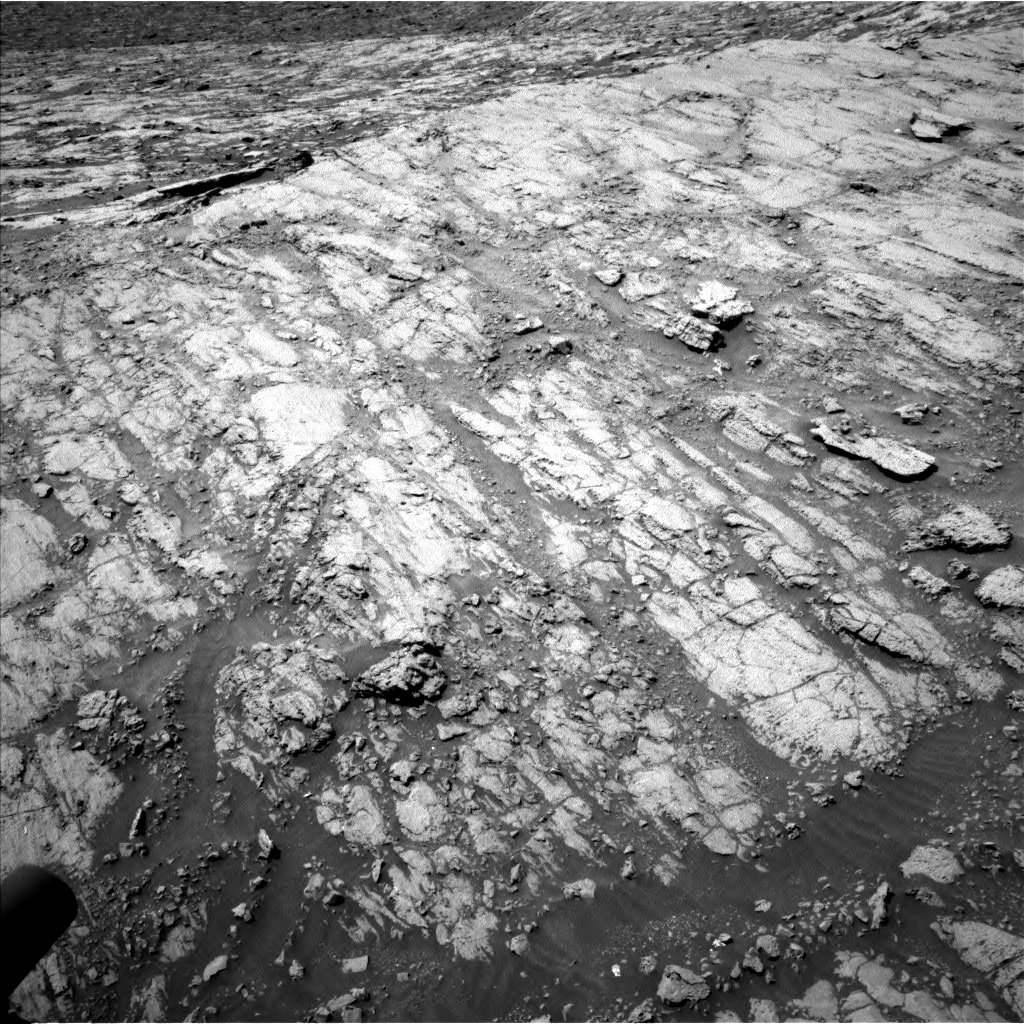 Nasa's Mars rover Curiosity acquired this image using its Left Navigation Camera on Sol 1837, at drive 1280, site number 66