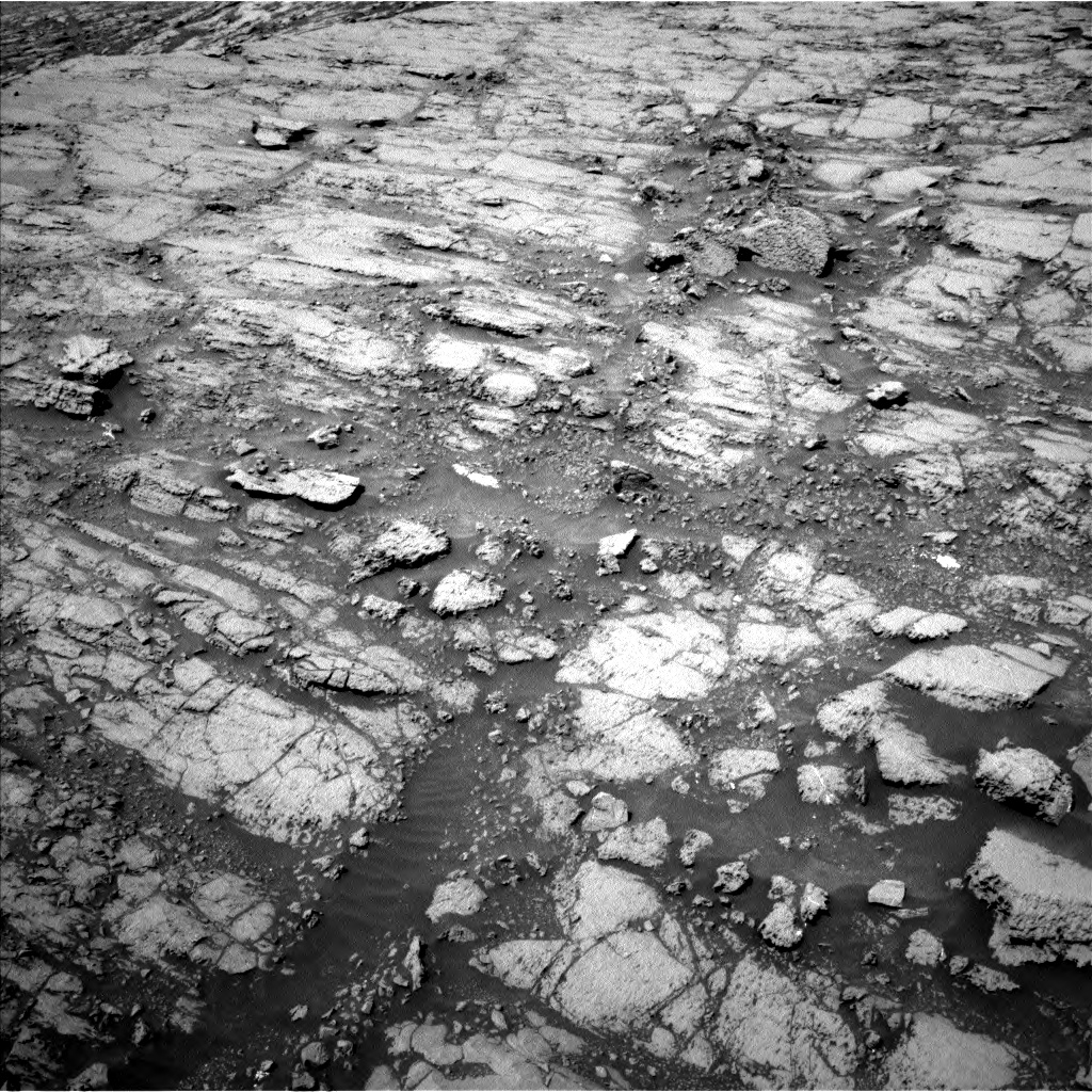 Nasa's Mars rover Curiosity acquired this image using its Left Navigation Camera on Sol 1837, at drive 1280, site number 66