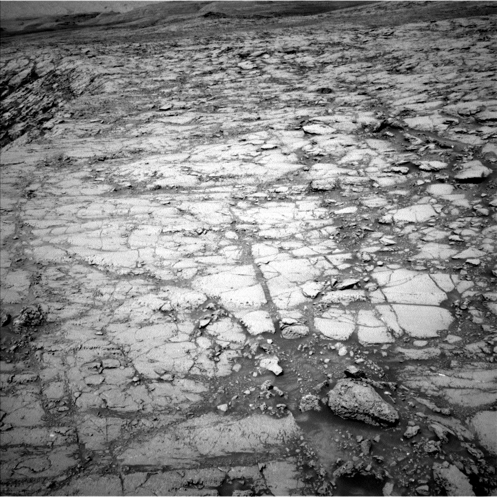 Nasa's Mars rover Curiosity acquired this image using its Left Navigation Camera on Sol 1837, at drive 1322, site number 66