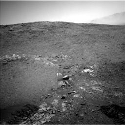 Nasa's Mars rover Curiosity acquired this image using its Left Navigation Camera on Sol 2475, at drive 2384, site number 76