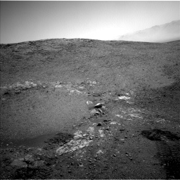 Nasa's Mars rover Curiosity acquired this image using its Left Navigation Camera on Sol 2475, at drive 2390, site number 76