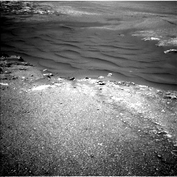 Nasa's Mars rover Curiosity acquired this image using its Left Navigation Camera on Sol 2475, at drive 2408, site number 76