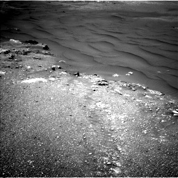 Nasa's Mars rover Curiosity acquired this image using its Left Navigation Camera on Sol 2475, at drive 2420, site number 76