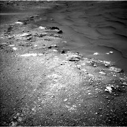 Nasa's Mars rover Curiosity acquired this image using its Left Navigation Camera on Sol 2475, at drive 2432, site number 76