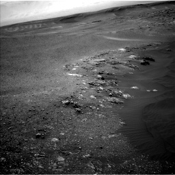 Nasa's Mars rover Curiosity acquired this image using its Left Navigation Camera on Sol 2475, at drive 2468, site number 76