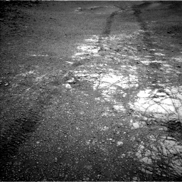 Nasa's Mars rover Curiosity acquired this image using its Left Navigation Camera on Sol 2475, at drive 2534, site number 76