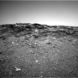Nasa's Mars rover Curiosity acquired this image using its Left Navigation Camera on Sol 2475, at drive 2540, site number 76