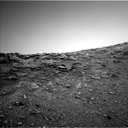 Nasa's Mars rover Curiosity acquired this image using its Left Navigation Camera on Sol 2476, at drive 2624, site number 76