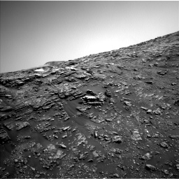 Nasa's Mars rover Curiosity acquired this image using its Left Navigation Camera on Sol 2476, at drive 2648, site number 76