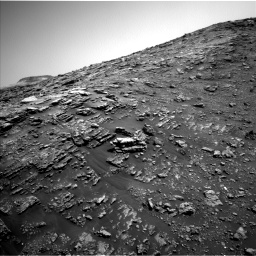 Nasa's Mars rover Curiosity acquired this image using its Left Navigation Camera on Sol 2476, at drive 2654, site number 76