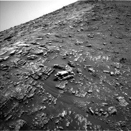 Nasa's Mars rover Curiosity acquired this image using its Left Navigation Camera on Sol 2476, at drive 2660, site number 76