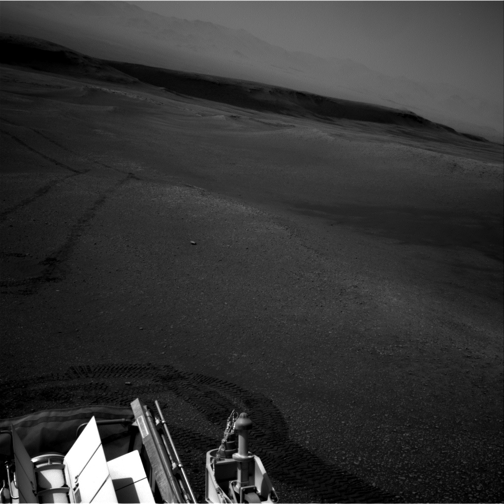 Nasa's Mars rover Curiosity acquired this image using its Right Navigation Camera on Sol 2476, at drive 2672, site number 76