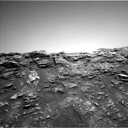 Nasa's Mars rover Curiosity acquired this image using its Left Navigation Camera on Sol 2477, at drive 2684, site number 76