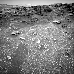 Nasa's Mars rover Curiosity acquired this image using its Left Navigation Camera on Sol 2477, at drive 2702, site number 76