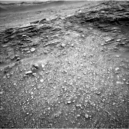 Nasa's Mars rover Curiosity acquired this image using its Left Navigation Camera on Sol 2477, at drive 2732, site number 76