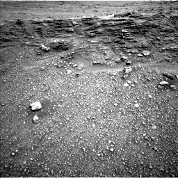 Nasa's Mars rover Curiosity acquired this image using its Left Navigation Camera on Sol 2477, at drive 2744, site number 76