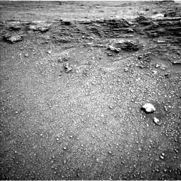 Nasa's Mars rover Curiosity acquired this image using its Left Navigation Camera on Sol 2477, at drive 2756, site number 76