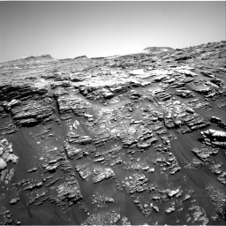 Nasa's Mars rover Curiosity acquired this image using its Right Navigation Camera on Sol 2477, at drive 2678, site number 76