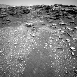 Nasa's Mars rover Curiosity acquired this image using its Right Navigation Camera on Sol 2477, at drive 2696, site number 76