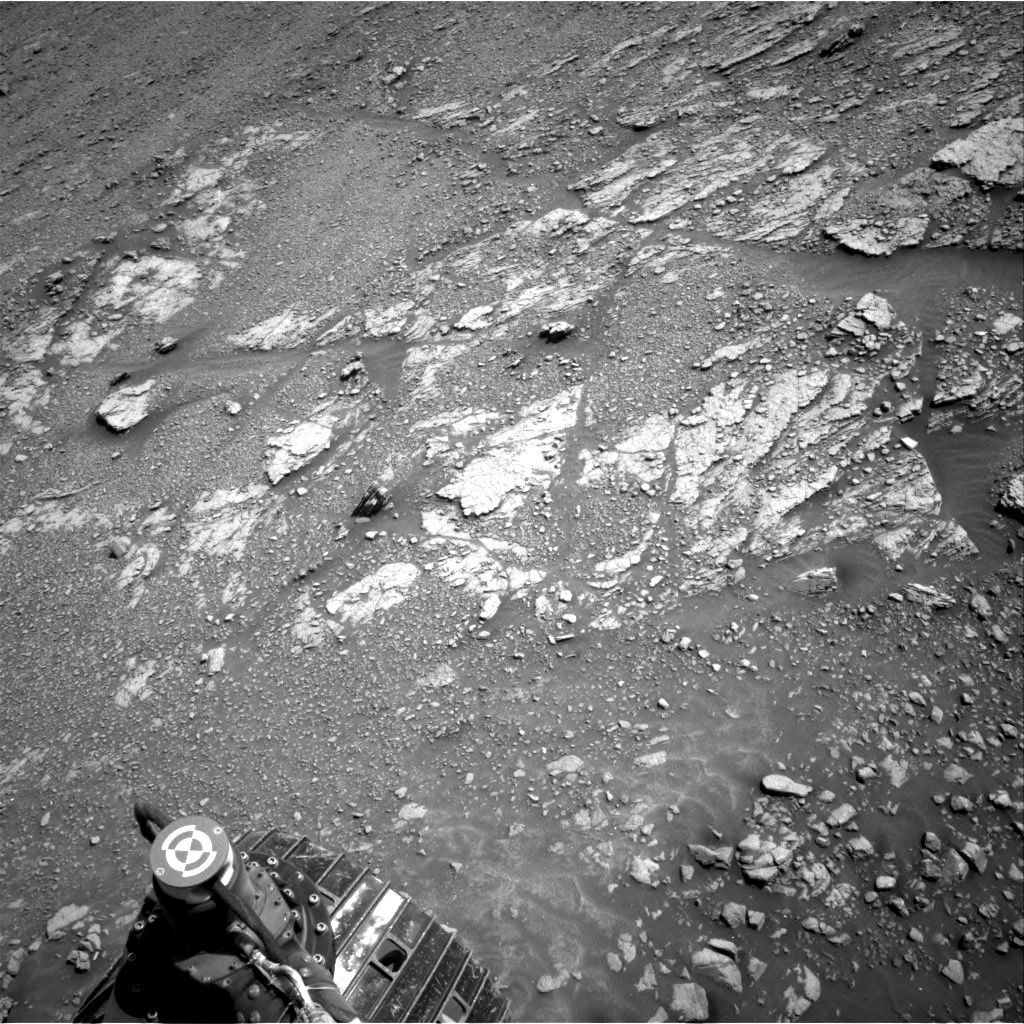 Nasa's Mars rover Curiosity acquired this image using its Right Navigation Camera on Sol 2477, at drive 2810, site number 76