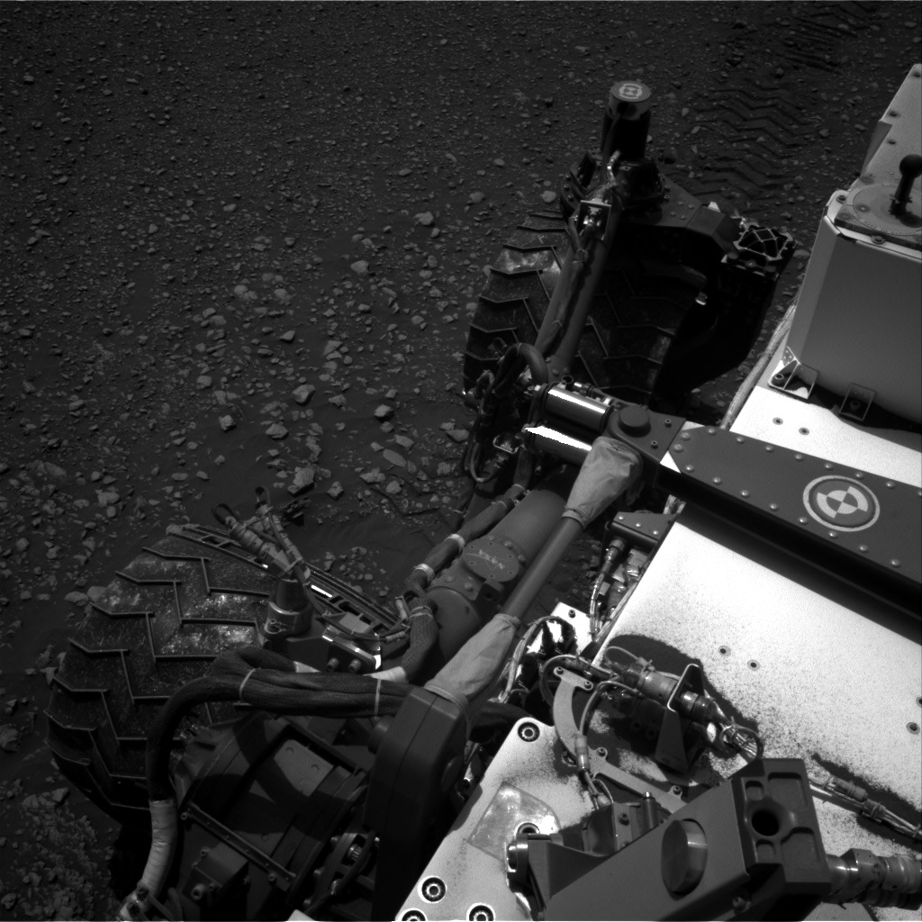 Nasa's Mars rover Curiosity acquired this image using its Right Navigation Camera on Sol 2477, at drive 2810, site number 76