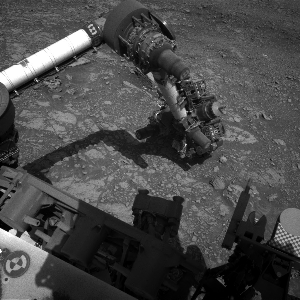 Nasa's Mars rover Curiosity acquired this image using its Left Navigation Camera on Sol 2479, at drive 2810, site number 76