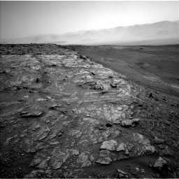 Nasa's Mars rover Curiosity acquired this image using its Left Navigation Camera on Sol 2480, at drive 2822, site number 76