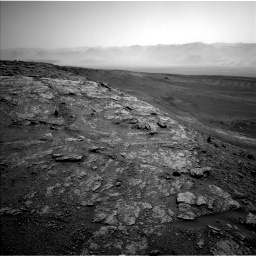 Nasa's Mars rover Curiosity acquired this image using its Left Navigation Camera on Sol 2480, at drive 2828, site number 76