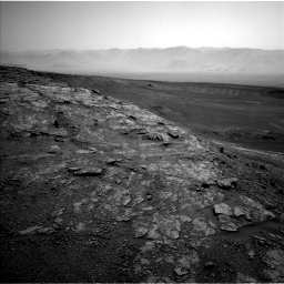 Nasa's Mars rover Curiosity acquired this image using its Left Navigation Camera on Sol 2480, at drive 2840, site number 76