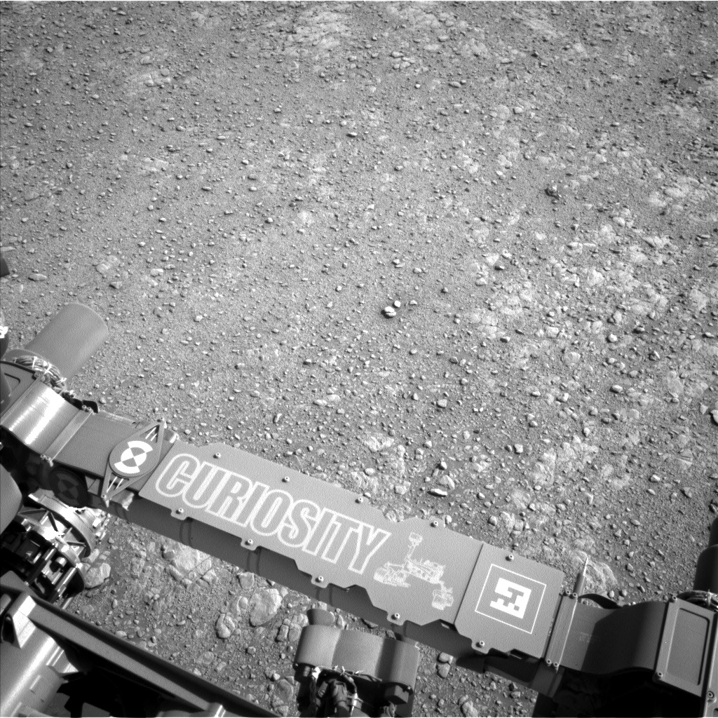 Nasa's Mars rover Curiosity acquired this image using its Left Navigation Camera on Sol 2480, at drive 2930, site number 76