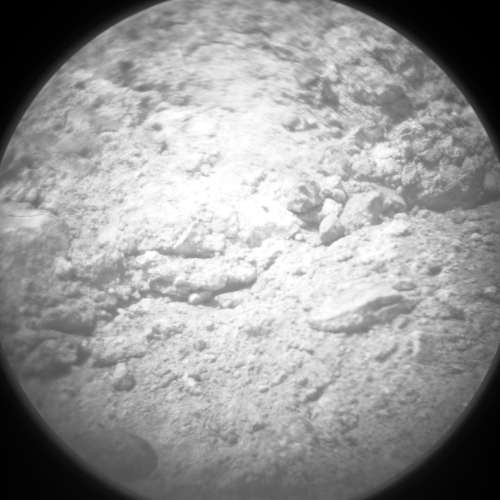 Nasa's Mars rover Curiosity acquired this image using its Chemistry & Camera (ChemCam) on Sol 13, at drive 4, site number 3