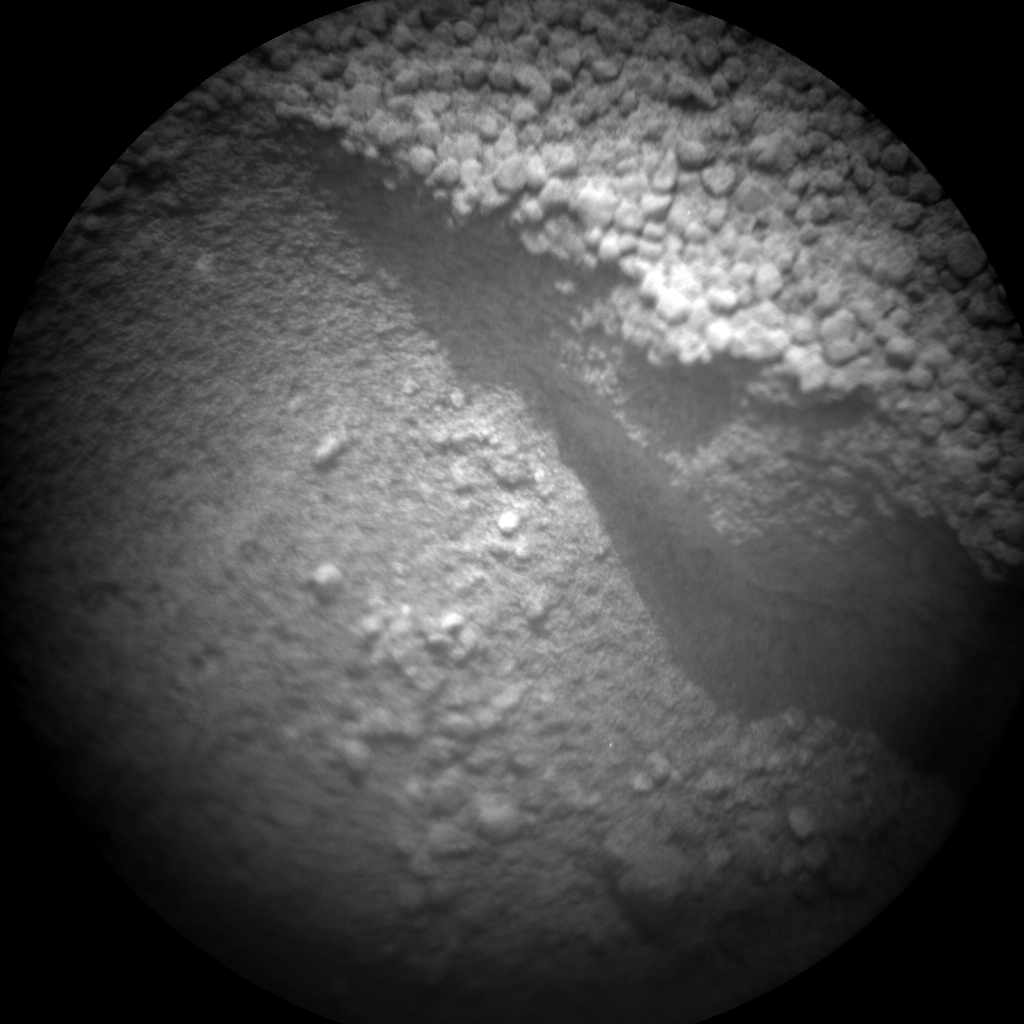 Nasa's Mars rover Curiosity acquired this image using its Chemistry & Camera (ChemCam) on Sol 100, at drive 104, site number 5