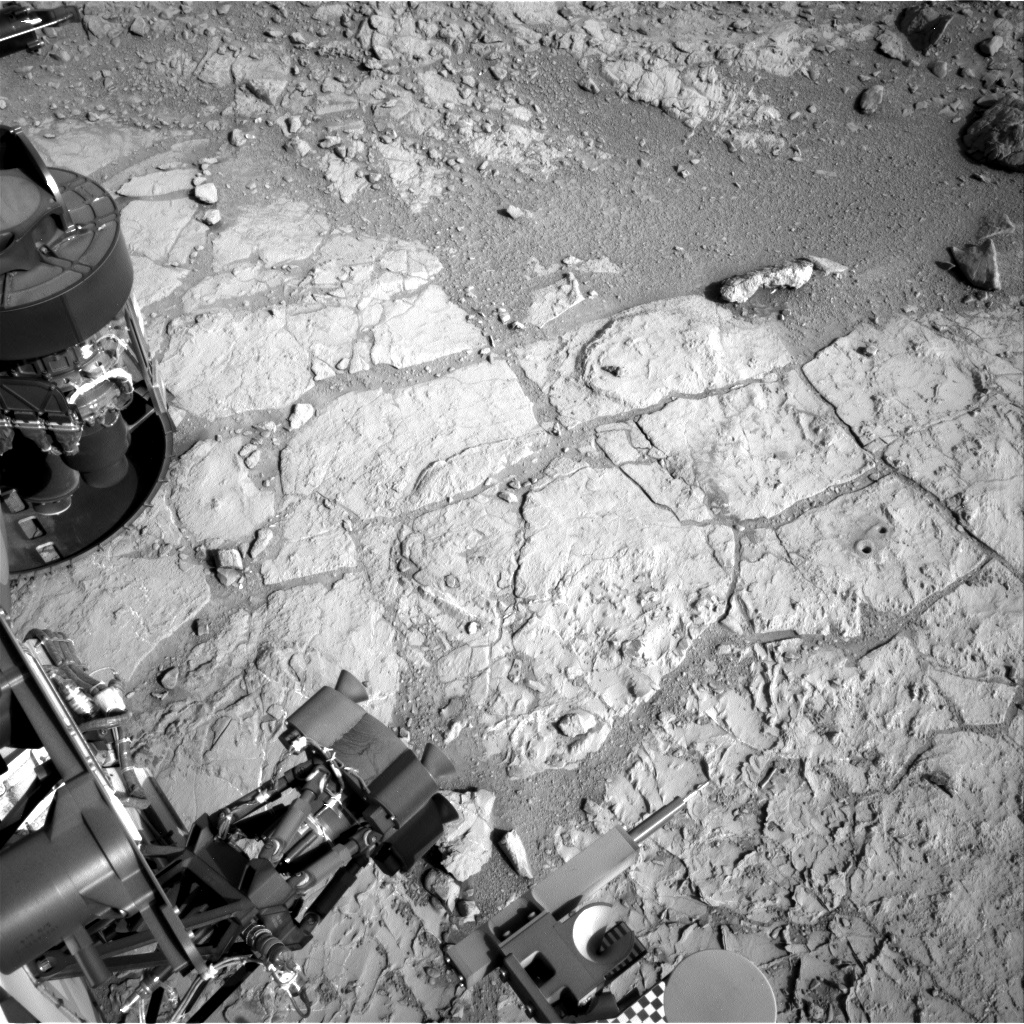 Nasa's Mars rover Curiosity acquired this image using its Right Navigation Camera on Sol 222, at drive 0, site number 6