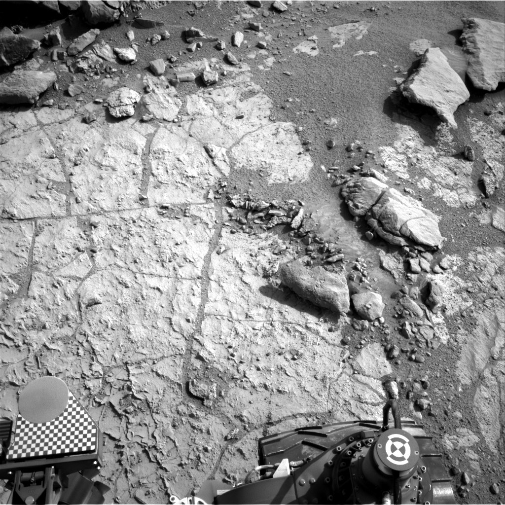 Nasa's Mars rover Curiosity acquired this image using its Right Navigation Camera on Sol 222, at drive 0, site number 6