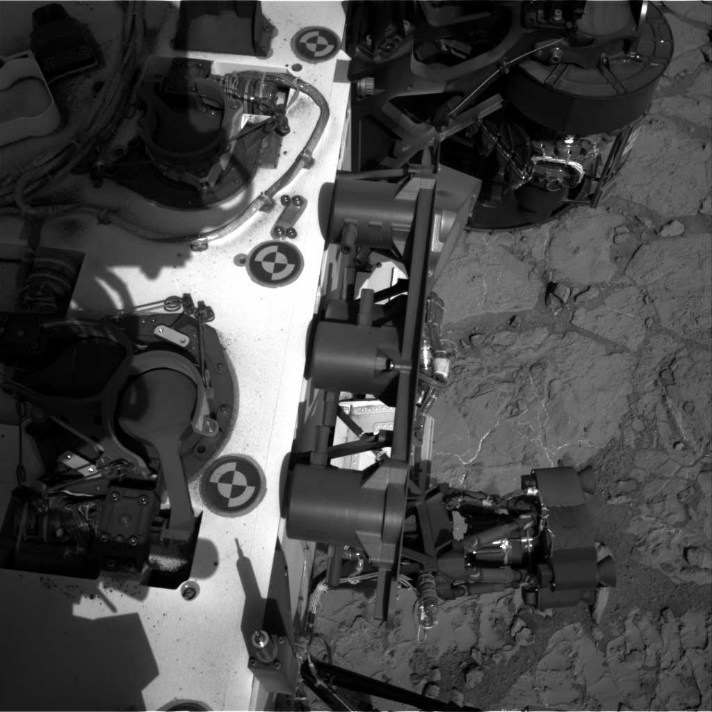 Nasa's Mars rover Curiosity acquired this image using its Right Navigation Camera on Sol 224, at drive 0, site number 6